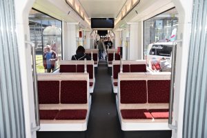 Nová tramvaj Stadler TINA pro Halle. Foto: Michal Chrást