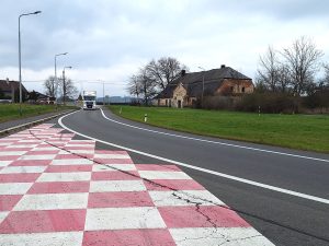 Oprava silnice I/35 mezi Mohelnicí a Podolím. Foto: ŘSD