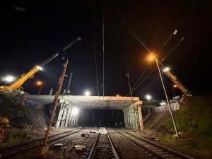 Rekonstrukce mostu v Hranicích. Foto: ŘSD