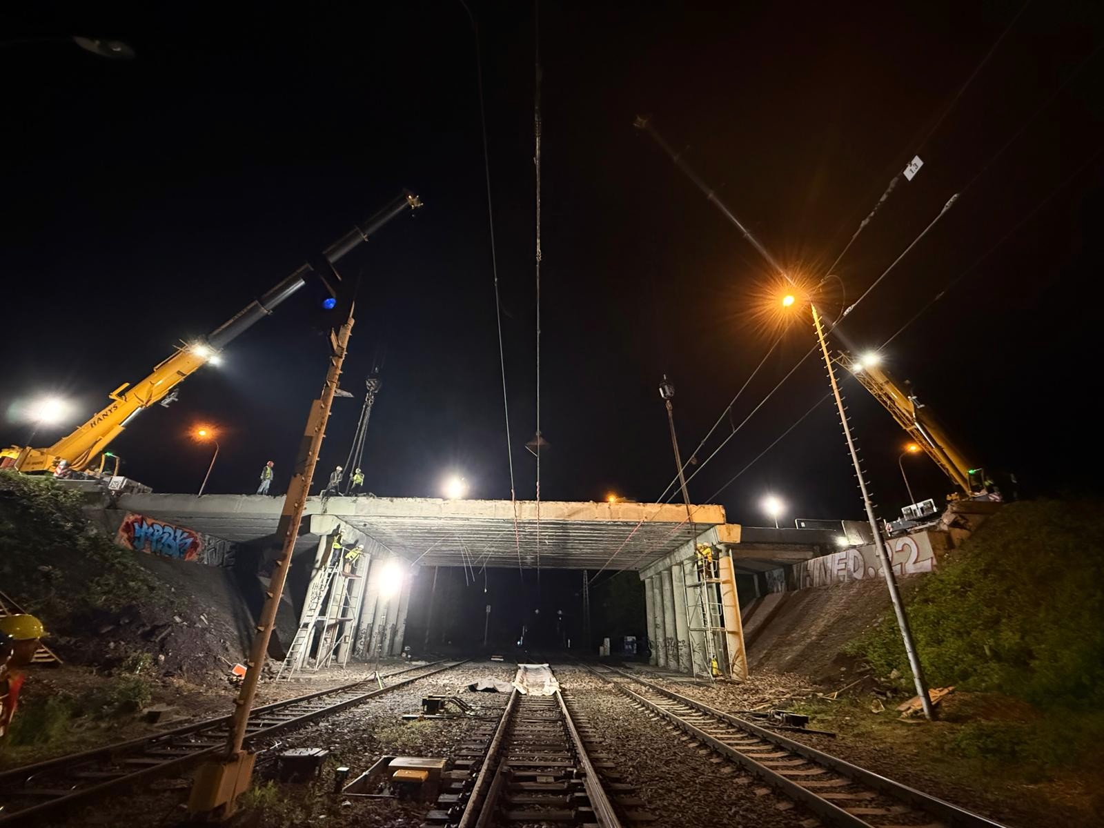 Rekonstrukce mostu v Hranicích. Foto: ŘSD