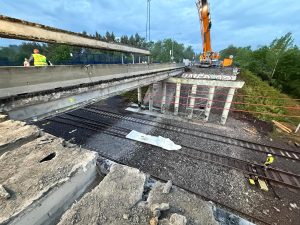 Rekonstrukce mostu v Hranicích. Foto: ŘSD