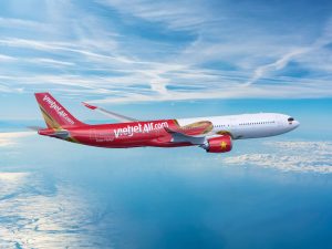 Airbus A330neo v barvách letecké společnosti VietJet. Zdroj: Airbus