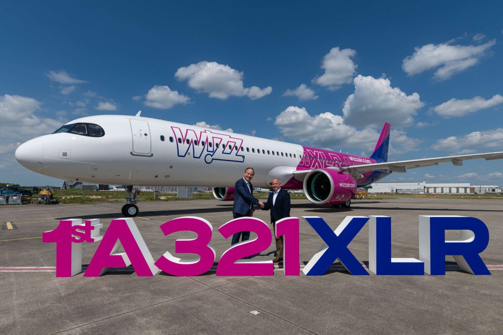 Airbus A321XLR pro Wizz Air. Zdroj: Airbus