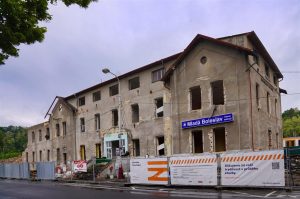 Demolice nádražní budovy v Mladé Boleslavi. Foto: Pavel Šubrt /mb-net.cz
