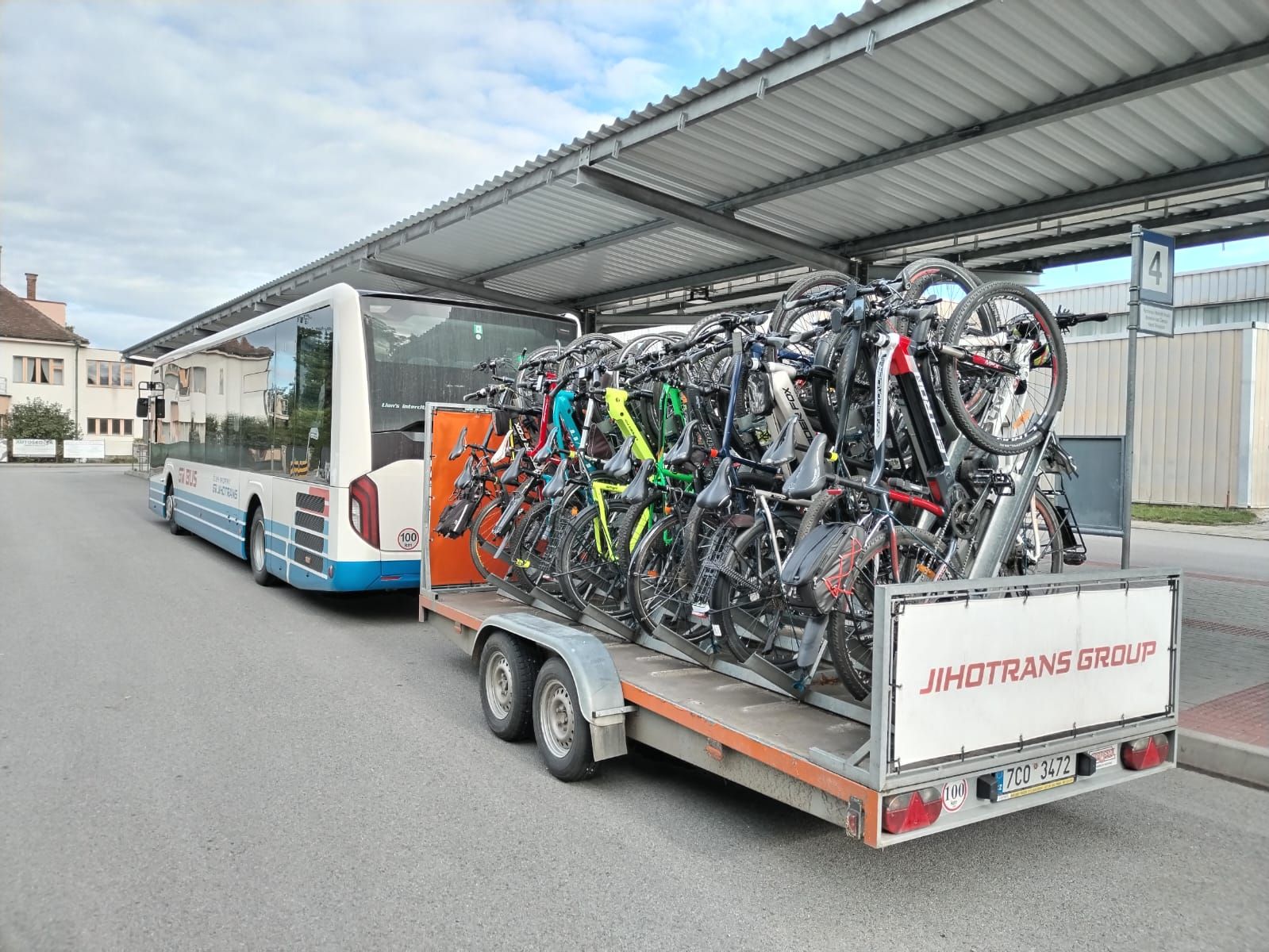 Jihočeský cyklobus. Pramen: Jihočeský kraj