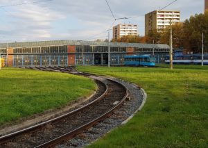 Vozovna Poruba. Zdroj: fajnova.cz