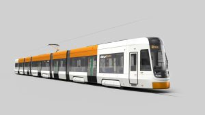 Nová tramvaj od Škody pro Mainz. Foto: Mainzer Stadwerke