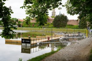 Nové přístaviště Nymburk se otevřelo v květnu 2025. Pramen: ŘVC