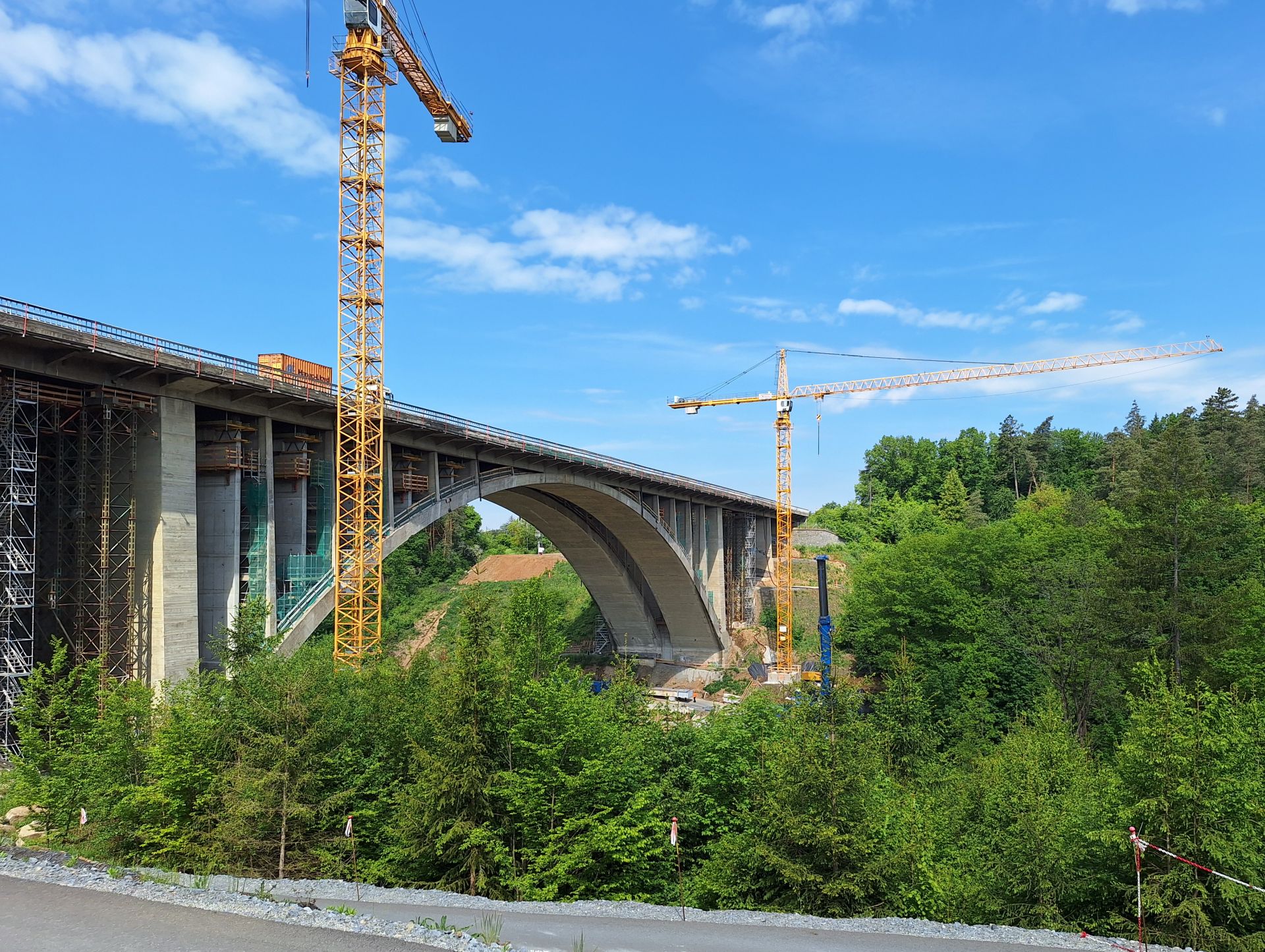Rekonstrukce mostu Šmejkalka (květen 2025). Pramen: ŘSD