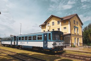 Týn nad Vltavou, pouťový vlak. Autor: Michal Ballák