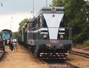 Lokomotiva T435.0 Hektor, Týna nad Vltavou. Autor: Eva Pavlíková