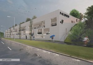 Parkovací dům P+R Opatov. Zdroj: MHMP