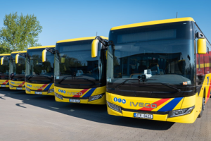 Nové autobusy Iveco Crossway LE Line 12m pro TQM a oblast Valašské Meziříčí. Zdroj: TQM