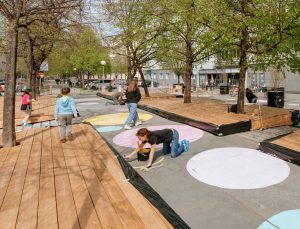 Upravená část třídy kpt. Jaroše v Brně. Foto: Kancelář architekta města Brna