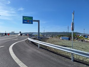 Dokončená přestavba MÚK Kosmonosy na D10. Foto: ŘSD