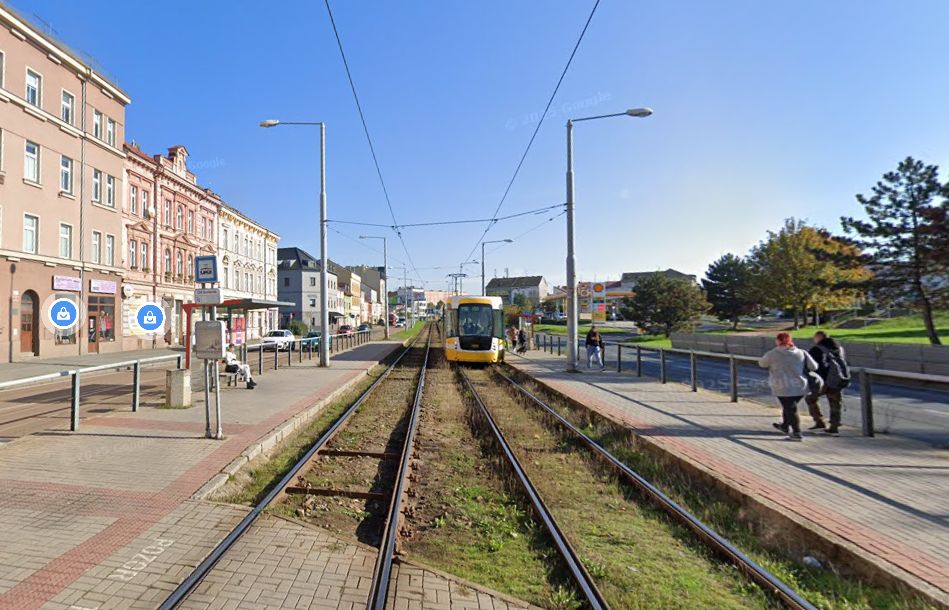 Skvrňanská ulice v Plzni. Foto: Google Street View