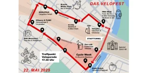 Nový tunel pro cyklisty v Curychu. Foto: Pro Velo Zürich