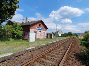 Zastávka Zákupy-Božíkov. Foto: Vít Heral / mapy.cz