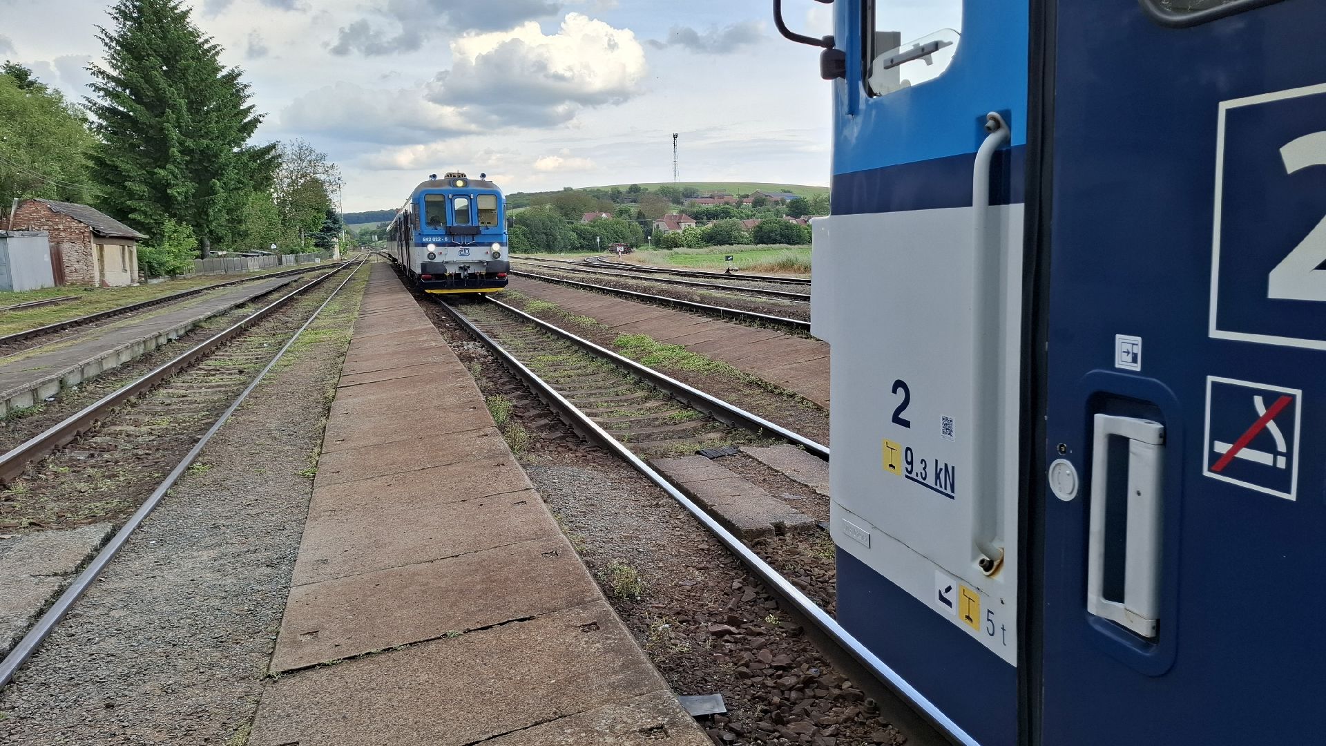 Mimořádná událost v Nemoticích. Foto: Drážní inspekce
