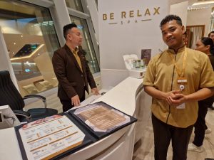 SPA sekce lounge Etihad na letišti v Abú Dhabí. Foto: Zdopravy.cz