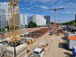 Stavba nového metra U5 v Hamburku. Foto: Zdopravy.cz