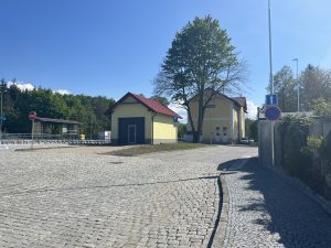 Nový přestupní terminál v Nýrsku. Foto: Město Nýrsko