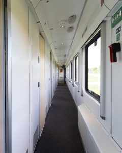 Modernizovaný lehátkový vůz Bbcmvz pro ÖBB. Foto: Škoda Group