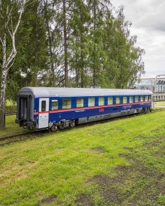 Modernizovaný lehátkový vůz Bbcmvz pro ÖBB. Foto: Škoda Group