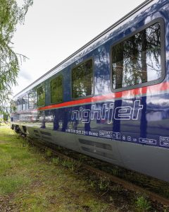 Modernizovaný lehátkový vůz Bbcmvz pro ÖBB. Foto: Škoda Group