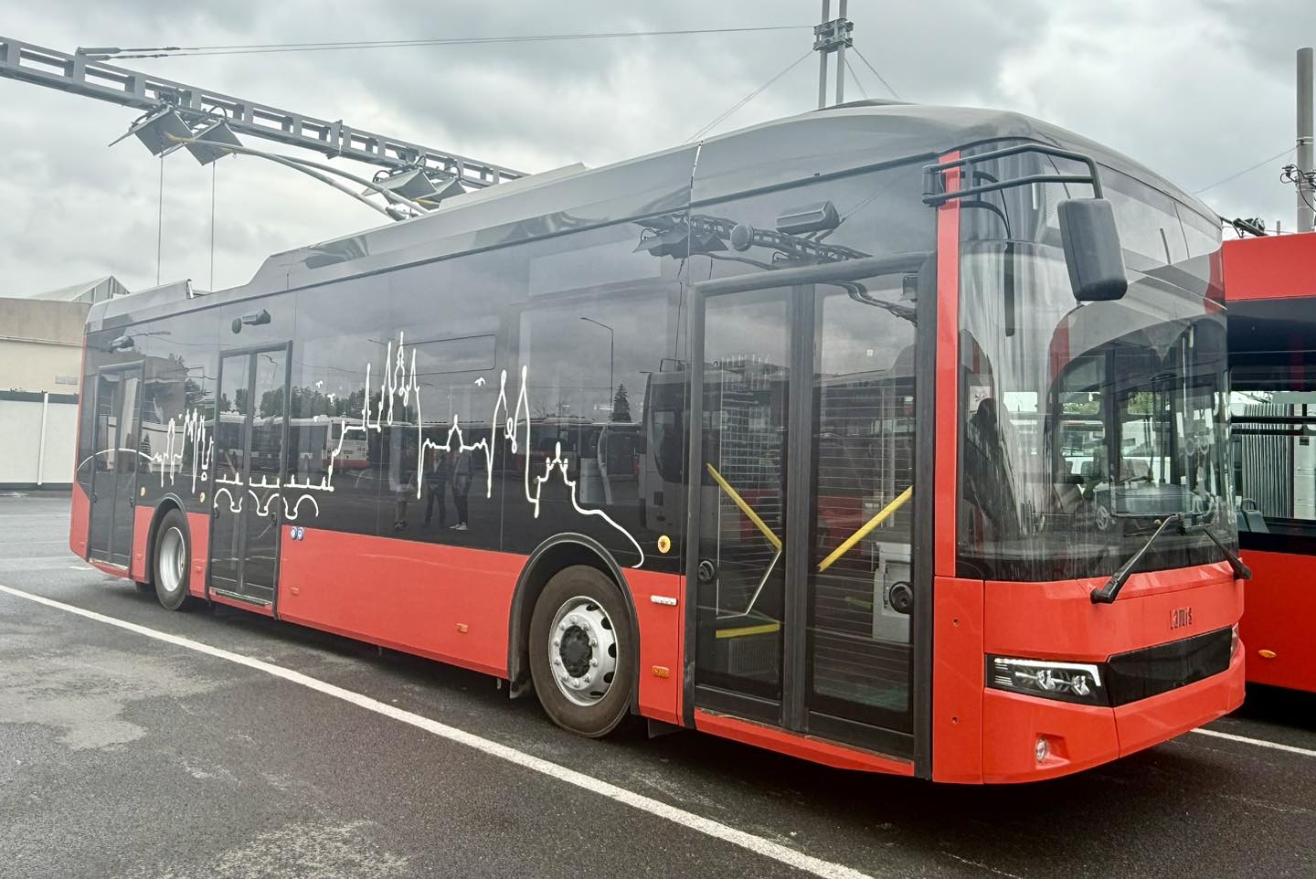 První exemplář trolejbusu Bozankaya SNG 12T v Praze. Foto: DPP - Dominika Brabcová