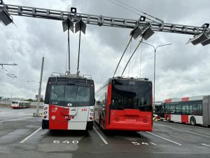 První exemplář trolejbusu Bozankaya SNG 12T v Praze. Foto: DPP - Dominika Brabcová
