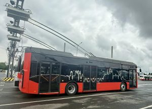První exemplář trolejbusu Bozankaya SNG 12T v Praze. Foto: DPP - Dominika Brabcová