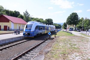 Nový přestupní terminál v Nýrsku. Foto: Plzeňský kraj