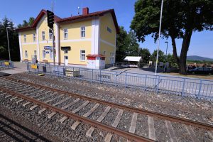 Nový přestupní terminál v Nýrsku. Foto: Plzeňský kraj