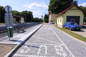 Nový přestupní terminál v Nýrsku. Foto: Plzeňský kraj