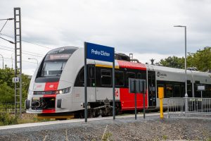 Nová železniční zastávka Praha-Zlíchov. Foto Ropid