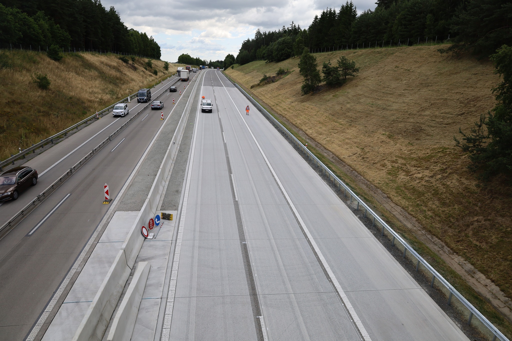 Oprava D5. Foto: ŘSD