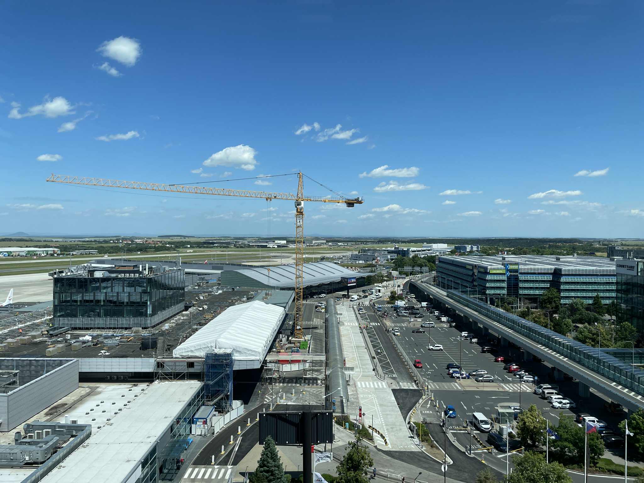 Letiště Praha, Terminál 1. Foto: Zdopravy.cz / Vojtěch Očadlý