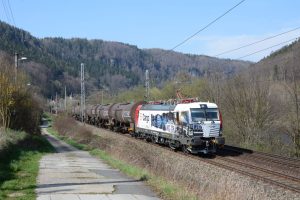 Nákladní vlak společnosti EP Cargo. Autor: Marek Štěpánek