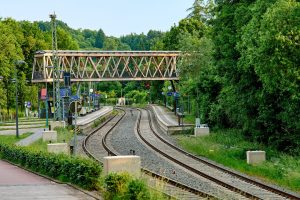 Stanice Nettersheim na Eifelstrecke. Foto: DB InfraGO