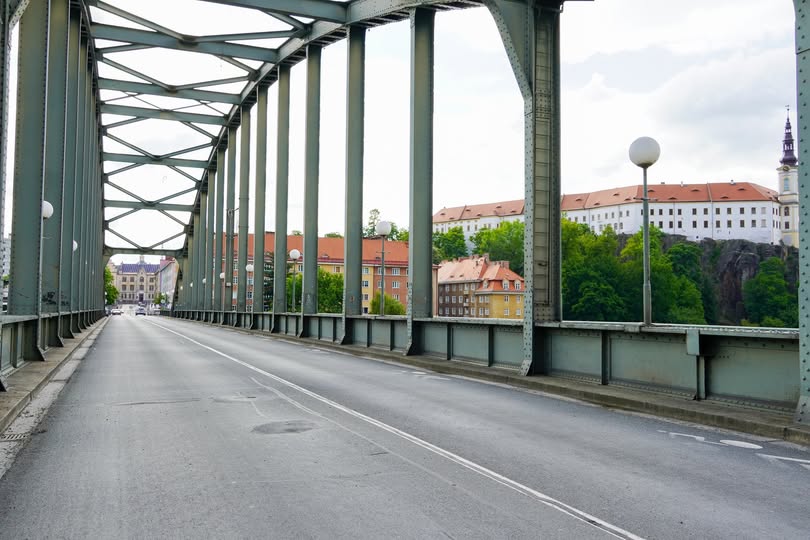Tyršův most v Děčíně. Foto: Město Děčín
