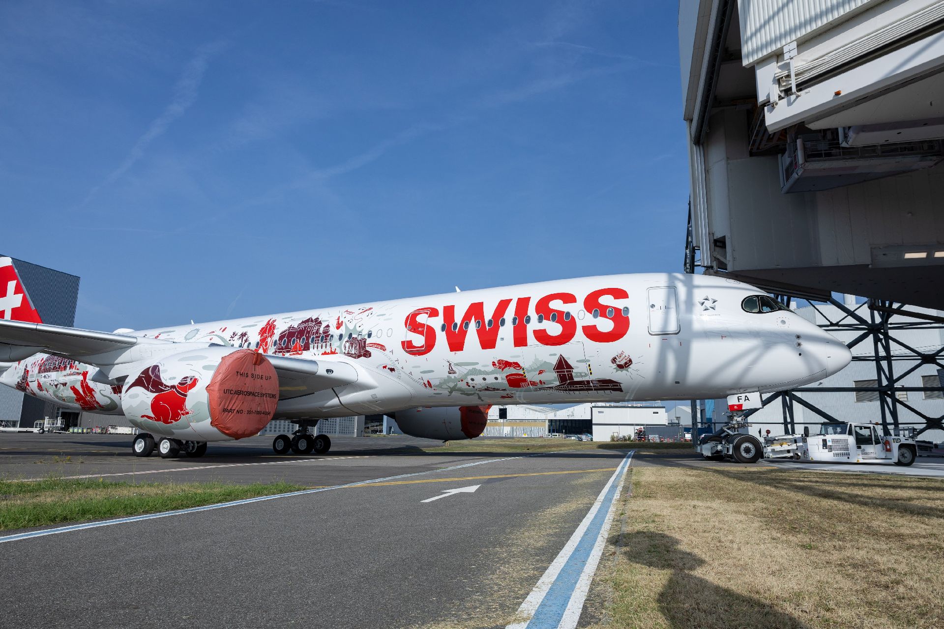 První A350-900 pro Swiss. Foto: Swiss International Air Lines