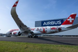 První A350-900 pro Swiss. Foto: Swiss International Air Lines