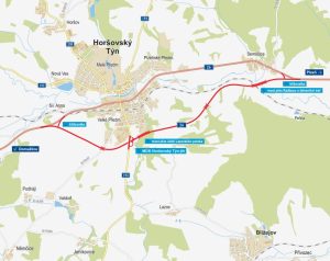 I/26, Horšovský Týn, obchvat. Pramen: ŘSD