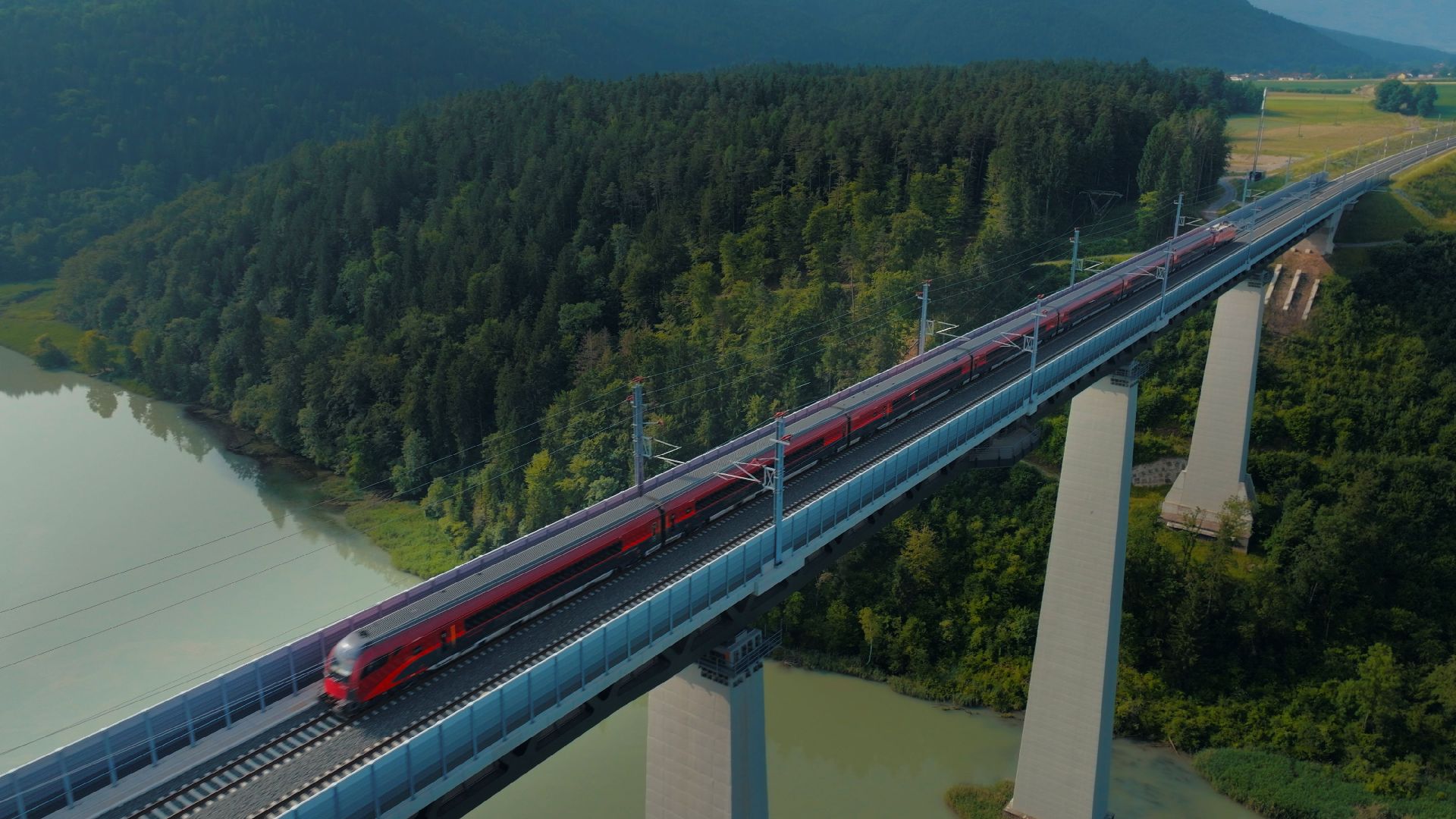 Testovací provoz na Koralmbahn. Foto: ÖBB