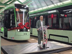 Nové tramvaje Škoda 46T pro Frankfurt nad Odrou. Pramen: Škoda Group