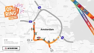 Uzavřená část okruhu v Amsterdamu. Foto: amsterdam.nl