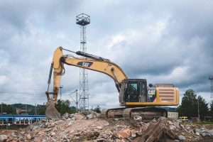 Přístavba opravárenské haly v České Třebové (červen 2025). Pramen: ČD