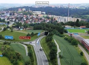 I/23, obchvat Třebíče, vizualizace. Pramen: ŘSD
