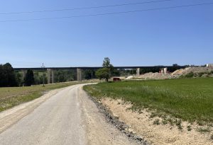 Estakáda Zdíky na stavbě D3 (červen 2025). Autor: Zdopravy.cz/Jan Šindelář